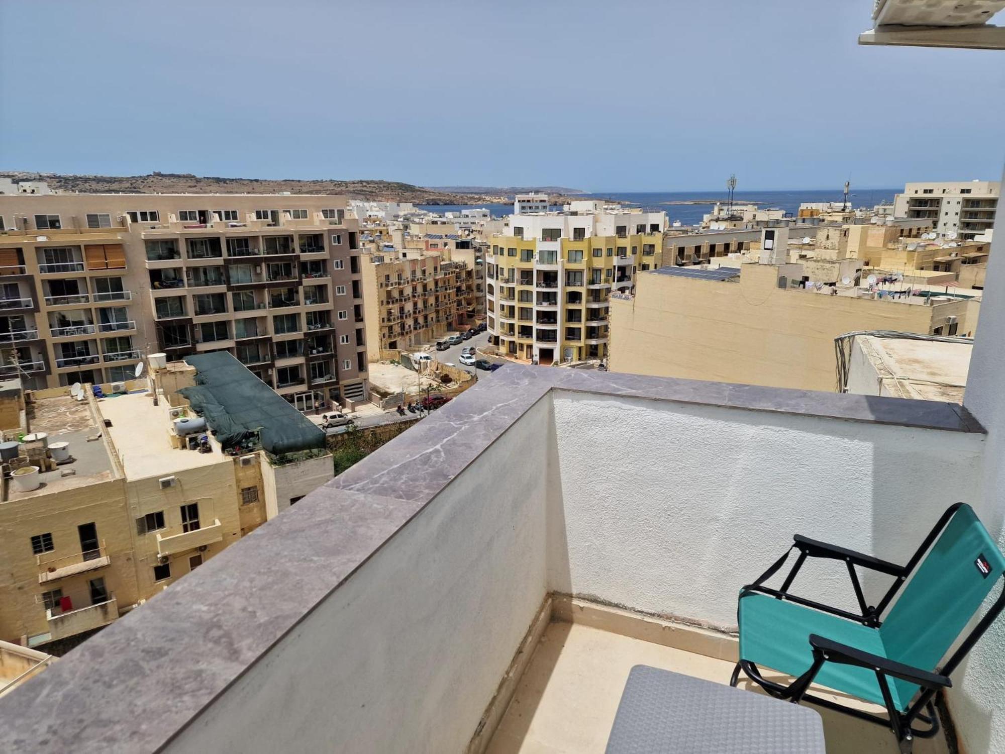 Sky Apartment 3 San Pawl il-Baħar Eksteriør billede